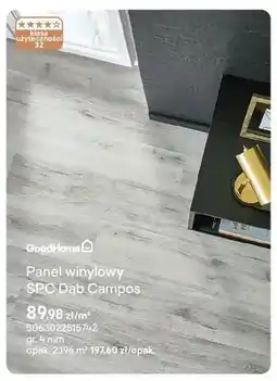 Castorama Panel winylowy SPC Dąb Campos GoodHome gr. 4mm oferta