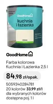 Castorama Farba kolorowa GoodHome Kuchnia i Łazienka oferta