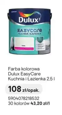 Castorama Farba kolorowa Dulux EasyCare Kuchnia i Łazienka oferta