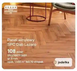 Castorama Panel winylowy SPC Dąb Lazaro jodełka 5mm oferta