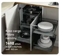 Castorama Kosz cargo Pebre narożny szer. 100cm oferta