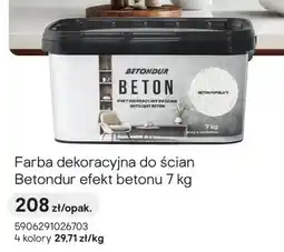 Castorama Farba dekoracyjna do ścian Betondur efekt betonu oferta