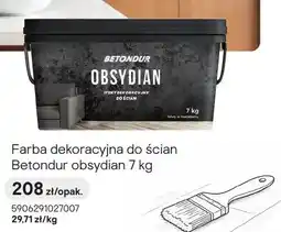 Castorama Farba dekoracyjna do ścian Betondur obsydian oferta