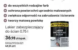 Castorama Lakier zabezpieczający do ścian Betondur oferta