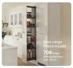 Castorama Kosz cargo Pebre wysoki szer. 30cm oferta