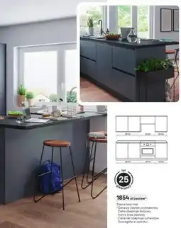 Castorama Zestaw mebli kuchennych Stevia blue mat oferta