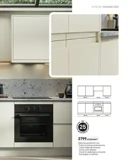 Castorama Zestaw mebli kuchennych Garcinia sandstone mat oferta
