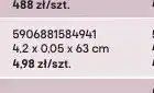 Castorama Obrzeże ABS Marmur loretto 4,2x0,05x63cm oferta