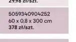 Castorama Ścianka przyblatowa Ciemny marmur 60x0,8x300cm oferta