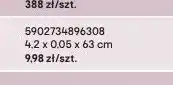 Castorama Obrzeże ABS Dąb bawaria 4,2x0,05x63cm oferta