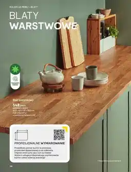 Castorama Blat warstwowy Dąb olejowany utwardzony lampami UV wym. 62x2,8x300cm oferta