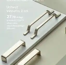 Castorama Uchwyt Vincotto efekt niklu szczotkowanego 226mm 2-pak oferta