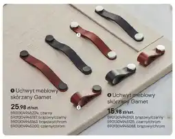 Castorama Uchwyt meblowy skórzany Gamet czarny oferta