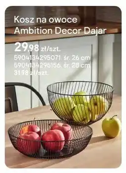Castorama Kosz na owoce Ambition Decor Dajar śr. 28cm oferta