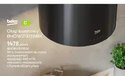 Castorama Okap kominowy beko BHCIW31322BBH oferta