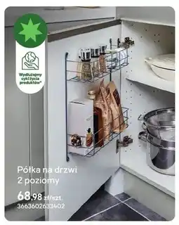 Castorama Półka na drzwi 2 poziomy oferta
