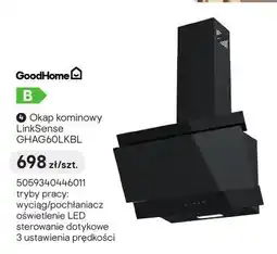 Castorama Okap kominowy GoodHome LinkSense GHAG60LKBL oferta