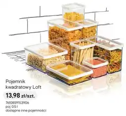 Castorama Pojemnik kwadratowy Loft oferta