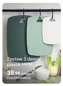 Castorama Zestaw 3 desek plastik MPM oferta