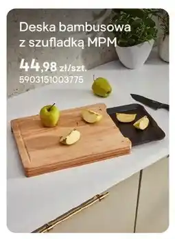 Castorama Deska bambusowa z szufladką MPM oferta
