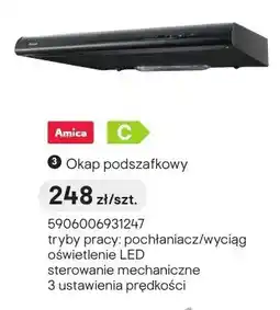 Castorama Okap podszafkowy Amica oferta