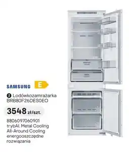 Castorama Lodówkozamrażarka SAMSUNG BRB80F26DESOEO oferta