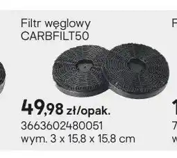 Castorama Filtr węglowy CARBFILT50 wym. 3x15,8x15,8cm oferta