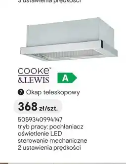 Castorama Okap teleskopowy COOKE & LEWIS oferta