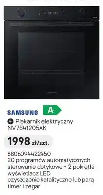 Castorama Piekarnik elektryczny SAMSUNG NV7B41205AK oferta