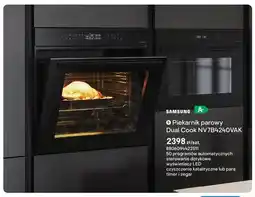 Castorama Piekarnik parowy SAMSUNG Dual Cook NV7B4240VAK oferta