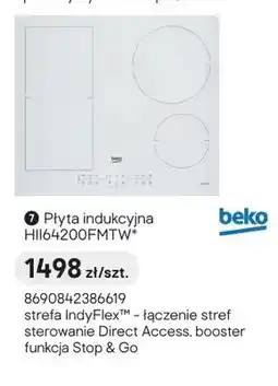 Castorama Płyta indukcyjna Beko HII64200FMTW oferta