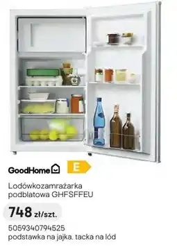 Castorama Lodówkozamrażarka podblatowa GoodHome GHFSFFEU oferta