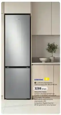 Castorama Lodówkozamrażarka wolnostojąca SAMSUNG RB 38C604DSA oferta