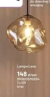Castorama Lampa Lava 1 x G9 brąz oferta