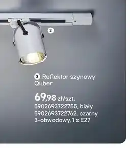 Castorama Reflektor szynowy Quber oferta