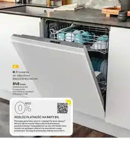 Castorama Zmywarka do zabudowy BI60DISHEU 60cm oferta