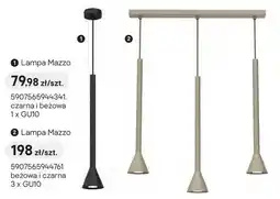 Castorama Lampa Mazzo czarna 1 x GU10 oferta