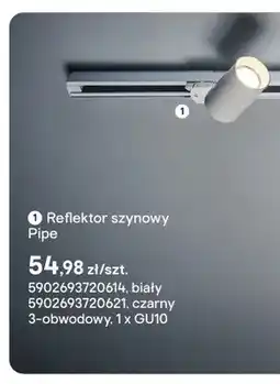Castorama Reflektor szynowy Pipe oferta