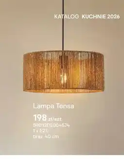 Castorama Lampa Tensa 1 x E27 brąz 40cm oferta