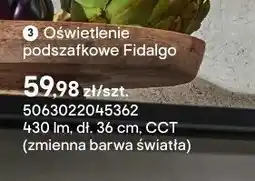 Castorama Oświetlenie podszafkowe GoodHome Fidalgo 430lm dł. 36cm CCT oferta