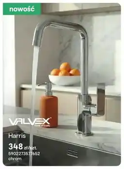 Castorama Bateria kuchenna Valvex Harris chrom oferta