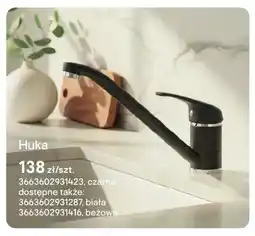 Castorama Bateria kuchenna Huka czarna oferta