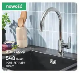 Castorama Bateria kuchenna GROHE Start Loop chrom oferta