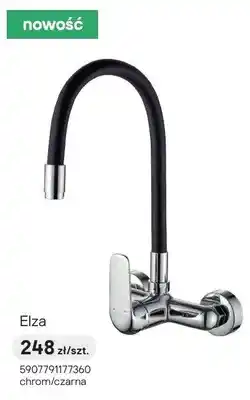 Castorama Bateria kuchenna Elza chrom/czarna oferta