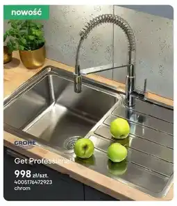 Castorama Bateria kuchenna GROHE Get Professional chrom oferta