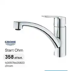 Castorama Bateria kuchenna GROHE Start Ohm chrom oferta