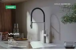Castorama Bateria VALVEX Pando szczotkowana stal oferta