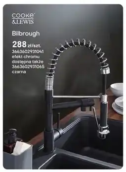 Castorama Bateria kuchenna Bilbrough efekt chromu oferta