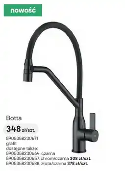 Castorama Bateria kuchenna Botta grafit oferta