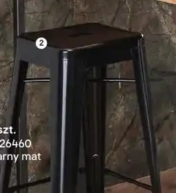 Castorama Stołek barowy Branza czarny oferta
